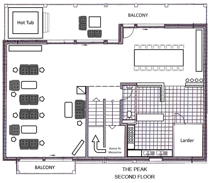 The Peak Chalet Ste-Foy-Tarentaise Floor Plan 4